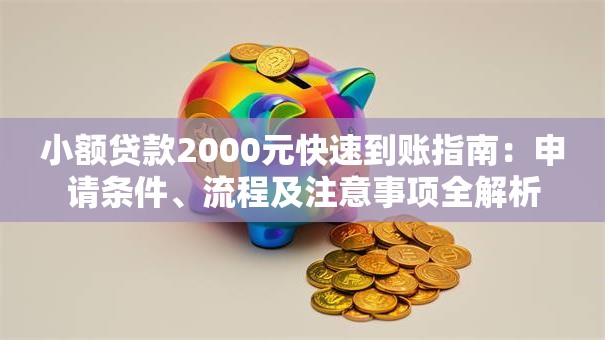 小额贷款2000元快速到账指南：申请条件、流程及注意事项全解析
