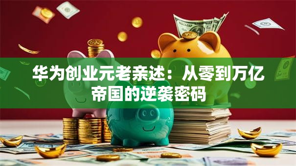 华为创业元老亲述：从零到万亿帝国的逆袭密码