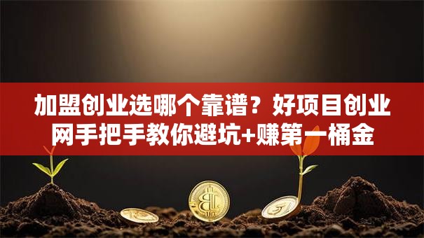 加盟创业选哪个靠谱？好项目创业网手把手教你避坑+赚第一桶金