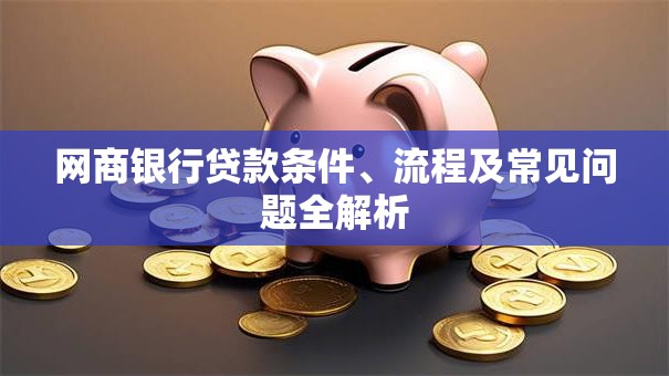网商银行贷款条件、流程及常见问题全解析