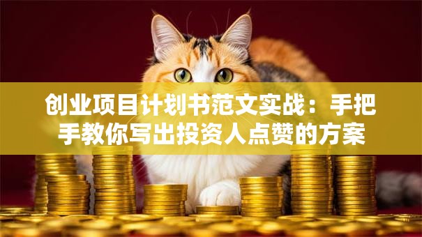 创业项目计划书范文实战：手把手教你写出投资人点赞的方案