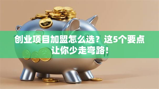 创业项目加盟怎么选？这5个要点让你少走弯路！