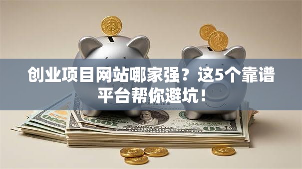 创业项目网站哪家强？这5个靠谱平台帮你避坑！