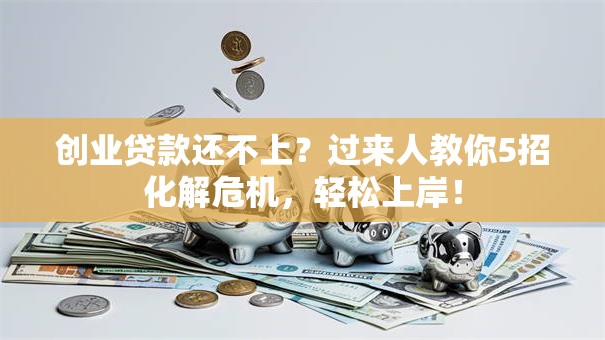 创业贷款还不上?过来人教你5招化解危机,轻松上岸! 创业贷款还不上?过来人教你5招化解危机,轻松上岸!