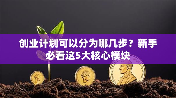 创业计划可以分为哪几步？新手必看这5大核心模块