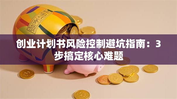 创业计划书风险控制避坑指南：3步搞定核心难题