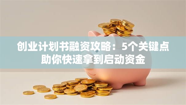 创业计划书融资攻略：5个关键点助你快速拿到启动资金