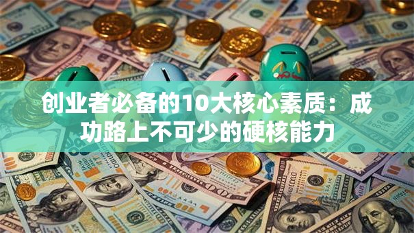 创业者必备的10大核心素质：成功路上不可少的硬核能力