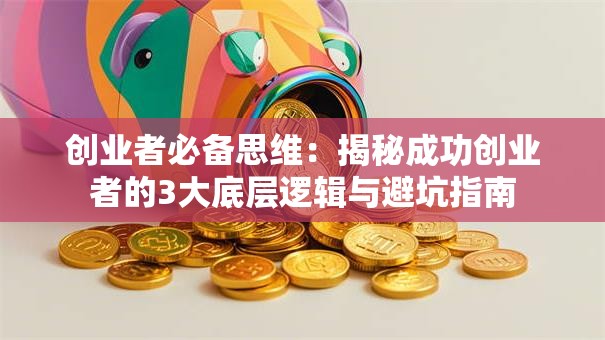 创业者必备思维：揭秘成功创业者的3大底层逻辑与避坑指南