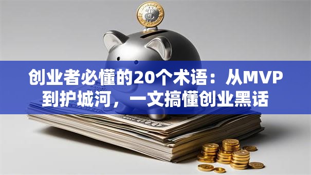 创业者必懂的20个术语：从MVP到护城河，一文搞懂创业黑话