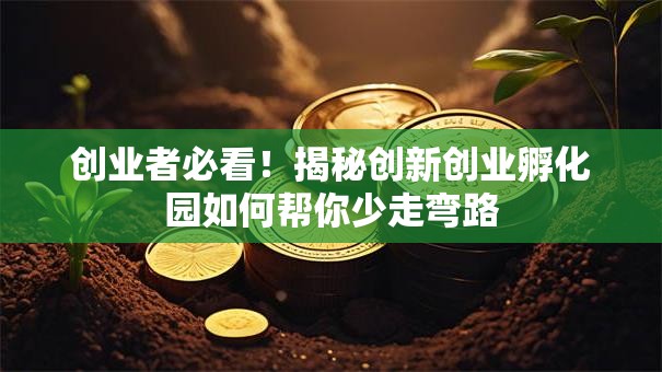 创业者必看！揭秘创新创业孵化园如何帮你少走弯路