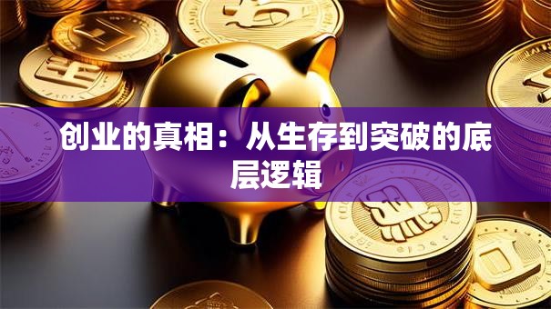 创业的真相：从生存到突破的底层逻辑