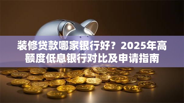 装修贷款哪家银行好？2025年高额度低息银行对比及申请指南