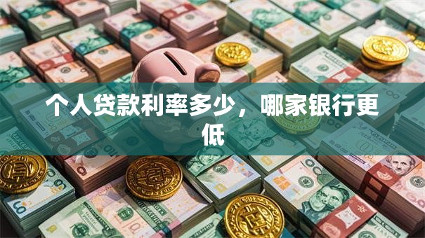 个人贷款利率多少，哪家银行更低