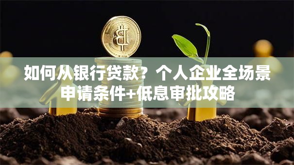 如何从银行贷款？个人企业全场景申请条件+低息审批攻略