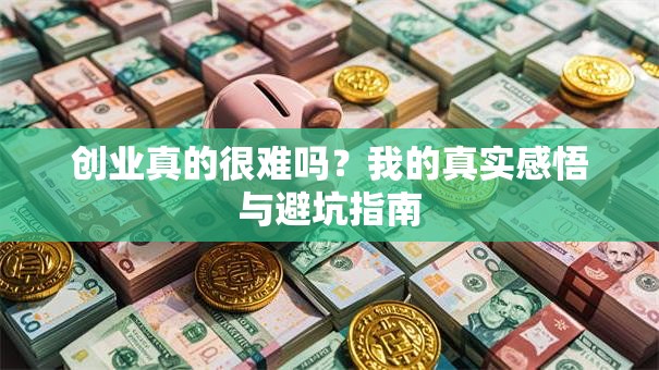 创业真的很难吗？我的真实感悟与避坑指南