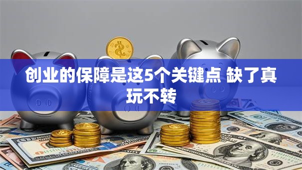 创业的保障是这5个关键点 缺了真玩不转