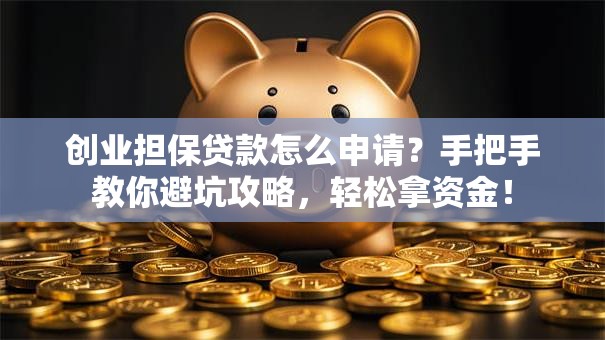 创业担保贷款怎么申请？手把手教你避坑攻略，轻松拿资金！