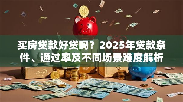 买房贷款好贷吗？2025年贷款条件、通过率及不同场景难度解析