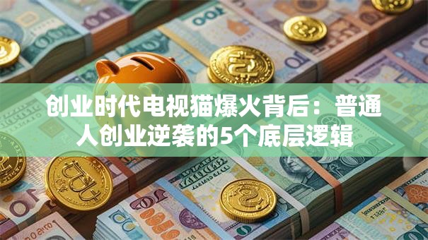 创业时代电视猫爆火背后：普通人创业逆袭的5个底层逻辑