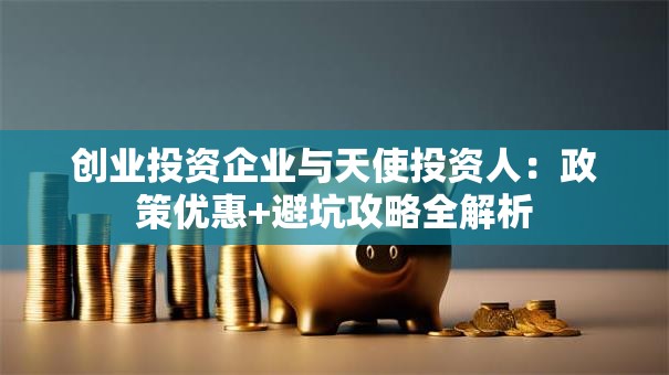 创业投资企业与天使投资人：政策优惠+避坑攻略全解析