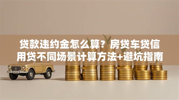 贷款违约金怎么算？房贷车贷信用贷不同场景计算方法+避坑指南