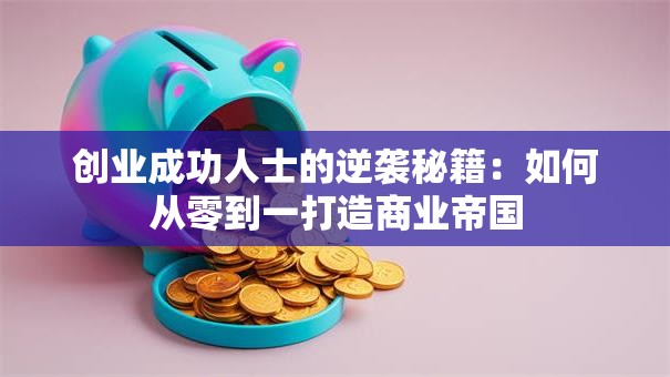 创业成功人士的逆袭秘籍：如何从零到一打造商业帝国