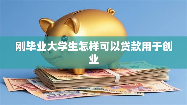 刚毕业大学生怎样可以贷款用于创业