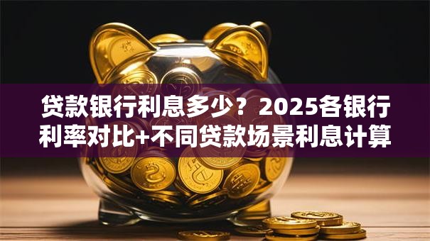 贷款银行利息多少？2025各银行利率对比+不同贷款场景利息计算方法