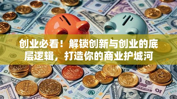 创业必看！解锁创新与创业的底层逻辑，打造你的商业护城河