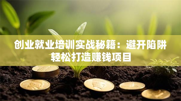创业就业培训实战秘籍：避开陷阱轻松打造赚钱项目