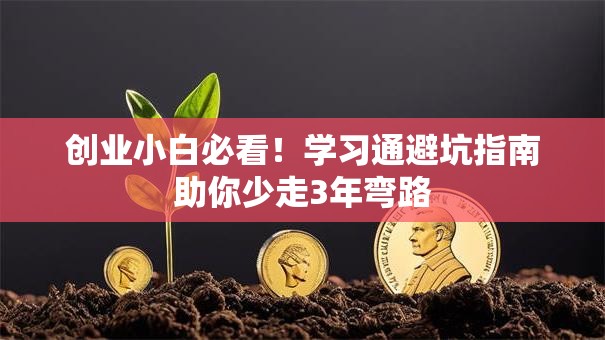 创业小白必看！学习通避坑指南助你少走3年弯路