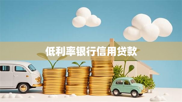 低利率银行信用贷款