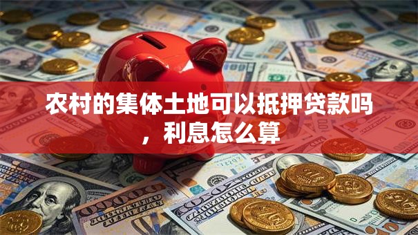 农村的集体土地可以抵押贷款吗，利息怎么算