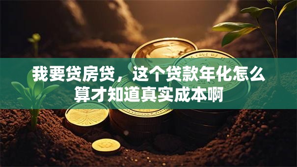 我要贷房贷，这个贷款年化怎么算才知道真实成本啊