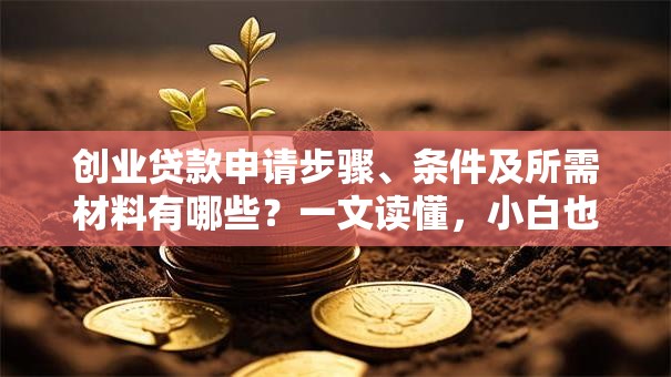 创业贷款申请步骤、条件及所需材料有哪些？一文读懂，小白也能轻松搞定！