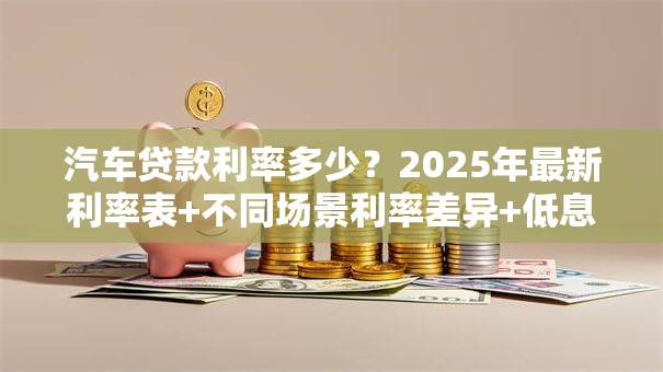 汽车贷款利率多少？2025年最新利率表+不同场景利率差异+低息申请指南