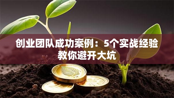 创业团队成功案例：5个实战经验教你避开大坑