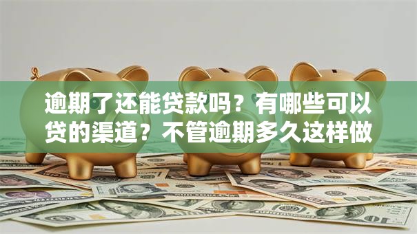 逾期了还能贷款吗？有哪些可以贷的渠道？不管逾期多久这样做都有可能
