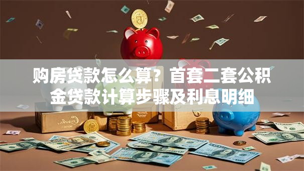 购房贷款怎么算？首套二套公积金贷款计算步骤及利息明细