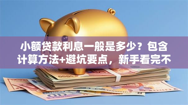 小额贷款利息一般是多少？包含计算方法+避坑要点，新手看完不迷茫