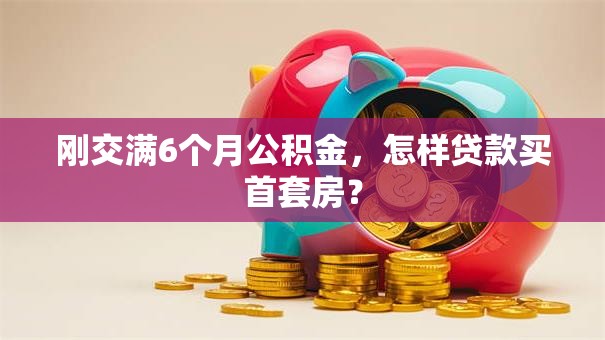 刚交满6个月公积金，怎样贷款买首套房？