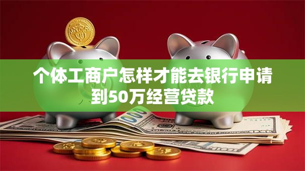 个体工商户怎样才能去银行申请到50万经营贷款