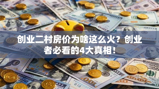 创业二村房价为啥这么火？创业者必看的4大真相！