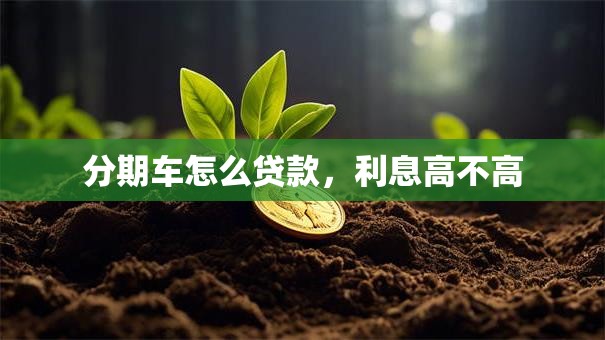 分期车怎么贷款，利息高不高