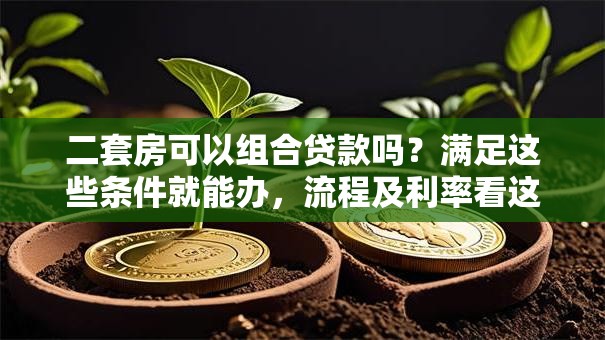 二套房可以组合贷款吗？满足这些条件就能办，流程及利率看这里