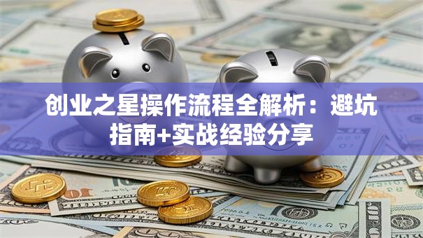 创业之星操作流程全解析：避坑指南+实战经验分享