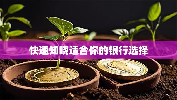 快速知晓适合你的银行选择