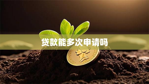 贷款能多次申请吗