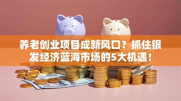 养老创业项目成新风口？抓住银发经济蓝海市场的5大机遇！